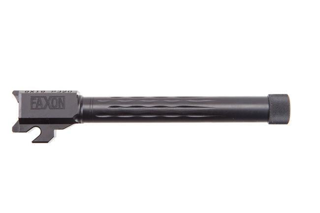 FAXON FIREARMS SIG SAUER P320 COMPACT FLAMED BARREL - THREADED NITRIDE 